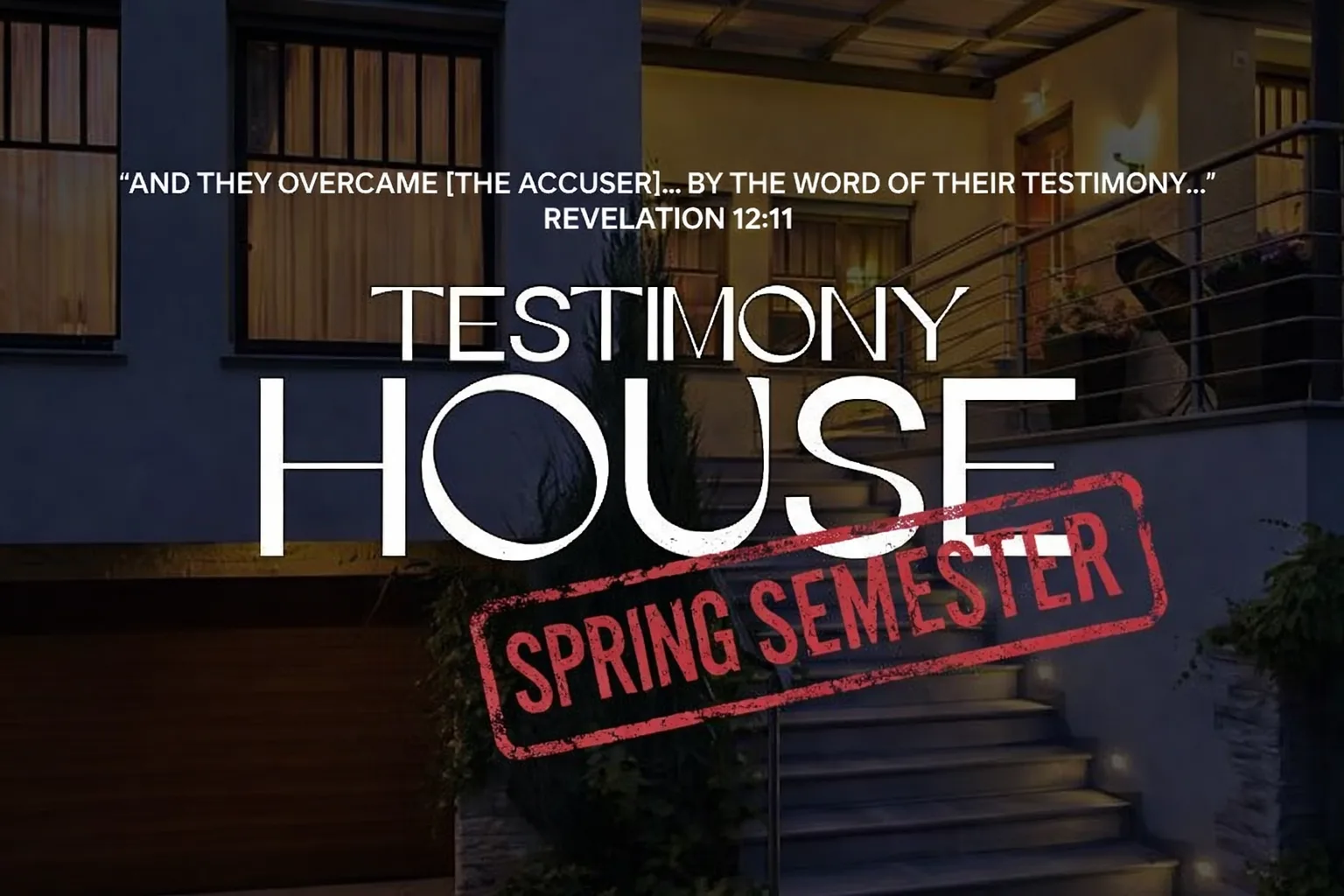 Testimony House banner